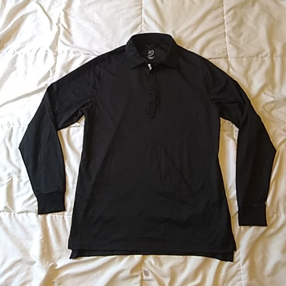 Men's Zero Restriction long sleeve polo (L)